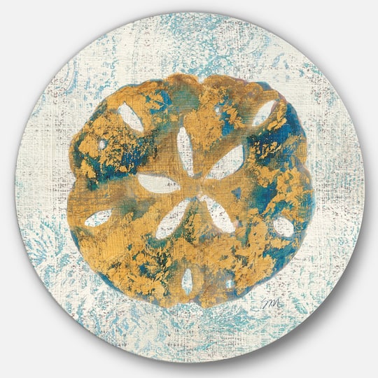 Designart - Coastal Pastel seashells II